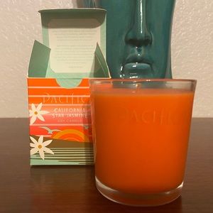 PACIFICA 'CALIFORNIA STAR JASMINE' LARGE 5.5oz Soy Candle RARE HTF Discontinued